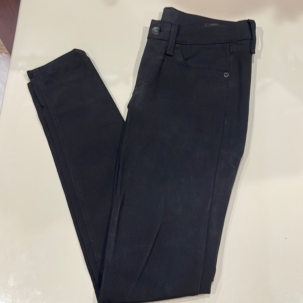 RAG & BONE BLACK SKINNY JEANS